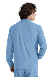 Grey's Anatomy Evolve Stretch - Men's Three-Pocket Cycle Warm Up Scrub Jacket