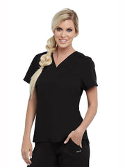Grey's Anatomy Spandex Stretch - Women's One-Pocket Bree Tuck-In Scrub Top