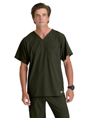 Skechers - Men's One-Pocket V-Neck Structure Scrub Top