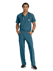 Skechers - Men's One-Pocket V-Neck Structure Scrub Top