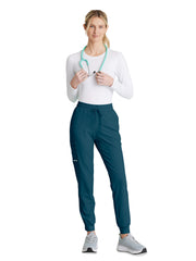 Skechers - Women's Four-Pocket Low-Rise Theory Jogger Scrub Pant