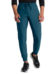 Skechers - Men's Three-Pocket Drawcord and Zip-Fly Structure Jogger Scrub Pant