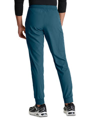 Skechers - Men's Three-Pocket Drawcord and Zip-Fly Structure Jogger Scrub Pant