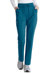 Skechers Slip-Ins - Women's Five-Pocket Shirred Waistband Reach Scrub Pant
