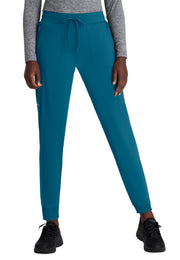 Skechers Slip-Ins - Women's Five-Pocket Ribbed Cuff Pace Jogger Scrub Pant