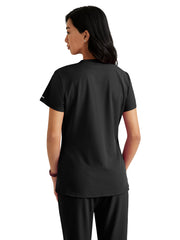 Skechers - Women's One-Pocket V-Neck Dignity Tuck-In Scrub Top