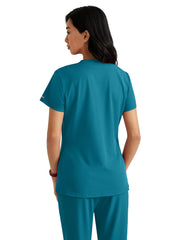 Skechers - Women's One-Pocket V-Neck Dignity Tuck-In Scrub Top