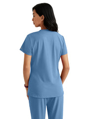 Skechers - Women's One-Pocket V-Neck Dignity Tuck-In Scrub Top