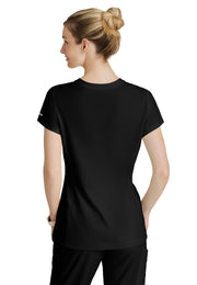 Skechers - Women's Two-Pocket Placket V-Neck Coast Scrub Top