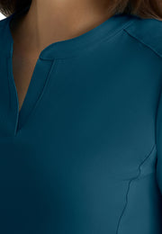 Skechers - Women's Two-Pocket Placket V-Neck Coast Scrub Top