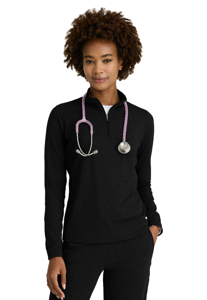 Skechers Slip-Ins - Women's Mock Neck Long Sleeve Atlas Scrub Top