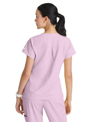 Skechers Ripstop Collection - Women's Two-Pocket Round Neck Trek Scrub Top