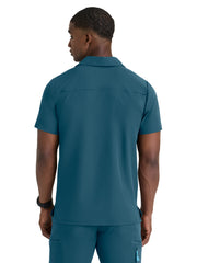 Skechers - Men's Three Pocket Y-Neck Merit Scrub Top