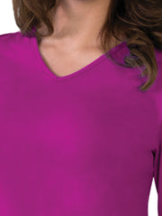 Blue Generation - Women's Pocketless 3/4-Sleeve V-Neck Tee