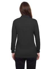 Blue Generation - Women's Pocketless Superblend Long Sleeve Polo