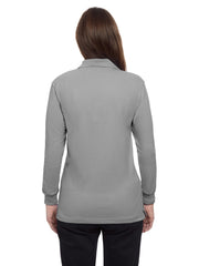 Blue Generation - Women's Pocketless Superblend Long Sleeve Polo