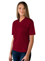 Blue Generation - Women's Pocketless Wicking V-Neck Polo