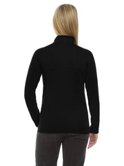 Blue Generation - Women's Pocketless Wicking Long Sleeve Zip Pullover