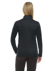 Blue Generation - Women's Pocketless Wicking Long Sleeve Zip Pullover
