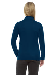 Blue Generation - Women's Pocketless Wicking Long Sleeve Zip Pullover
