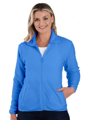 Blue Generation - Women's 2-Pocket Micro Fleece Full Zip Jacket