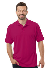 Blue Generation - Men's Pocketless Superblend Short Sleeve Polo