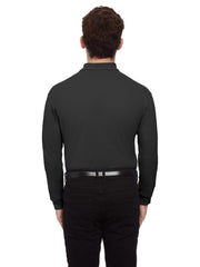 Blue Generation - Men's Pocketless Superblend Long Sleeve Polo