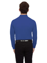 Blue Generation - Men's Pocketless Superblend Long Sleeve Polo