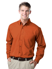 Blue Generation - Men's 1-Pocket Value Poplin Shirt
