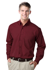 Blue Generation - Men's 1-Pocket Value Poplin Shirt