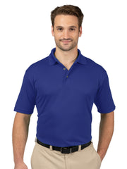 Blue Generation - Men's Pocketless Wicking Short Sleeve Polo