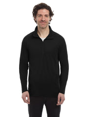 Blue Generation - Men's Pocketless 1/4-Zip Long Sleeve Pullover