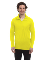 Blue Generation - Men's Pocketless 1/4-Zip Long Sleeve Pullover