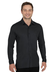 Blue Generation - Men's Pocketless Knit Stretch Woven Shirt