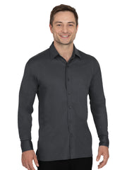 Blue Generation - Men's Pocketless Knit Stretch Woven Shirt