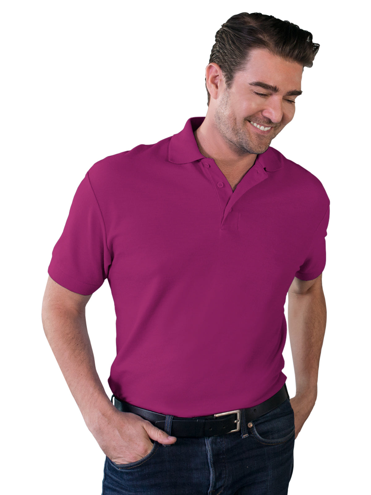 Blue Generation - Men's Pocketless Soft Touch Polo