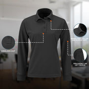 Propper Men's Uniform Long Sleeve Polo