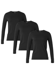 Wink Layers - Women's 3-Pack Long Sleeve Underscrub Tee