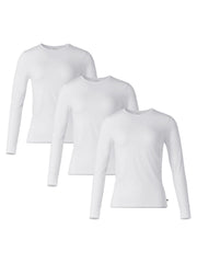 Wink Layers - Women's 3-Pack Long Sleeve Underscrub Tee