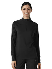 Wink Layers - Women's Watch Window Quarter Zip Top