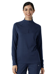 Wink Layers - Women's Watch Window Quarter Zip Top