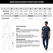 Wink - Nurtur - Men's Seven-Pocket Straight Leg Cargo Scrub Pant