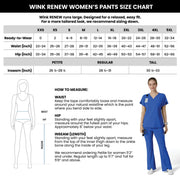 Wink - Renew - Women's Seven-Pocket Front Slit Flare Pant
