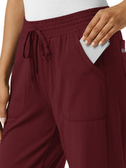 Wink - Renew Knit - Women's  Five-Pocket Wide Leg Scrub Pant