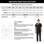 Wink - W123 - Unisex Five-Pocket Cargo Pant