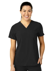 Wink - W123 - Women's Three-Pocket Flex-N-Reach V-Neck Top
