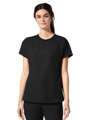 Wink - Aura - Women's Two-Pocket Captivate Crew Neck Tuck-In Scrub Top