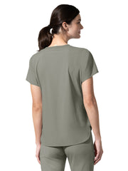 Wink - Aura - Women's Two-Pocket Captivate Crew Neck Tuck-In Scrub Top