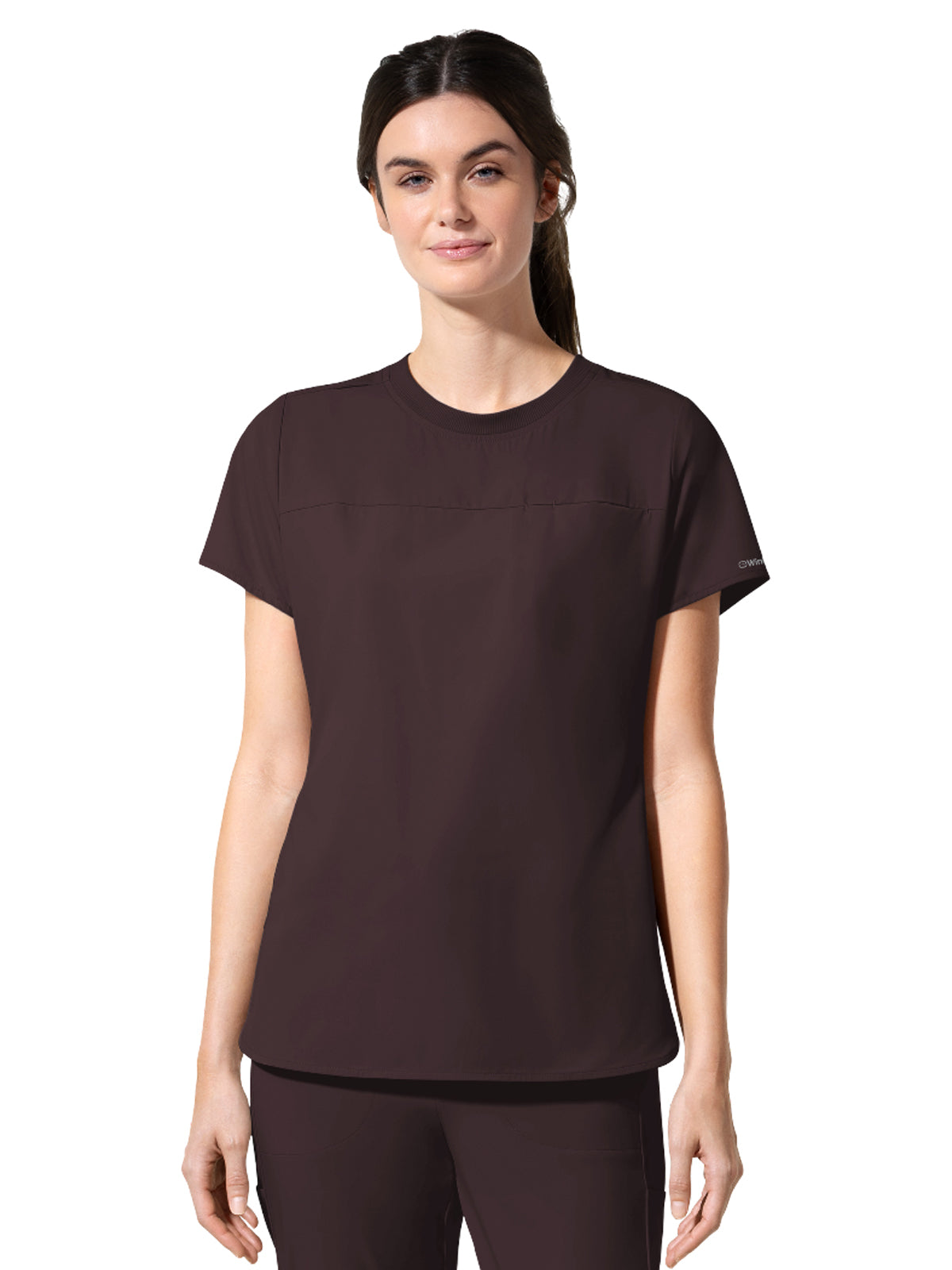 Wink - Aura - Women's Two-Pocket Captivate Crew Neck Tuck-In Scrub Top