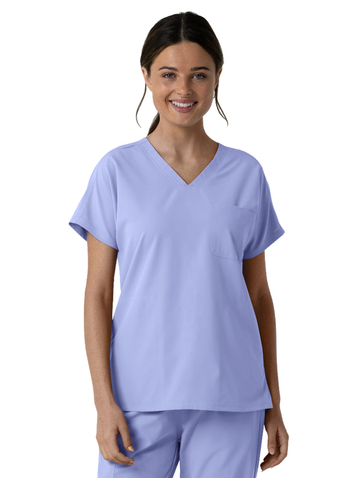 Wink - Nurtur - Women's Three-Pocket Drop Shoulder Tunic Scrub Top